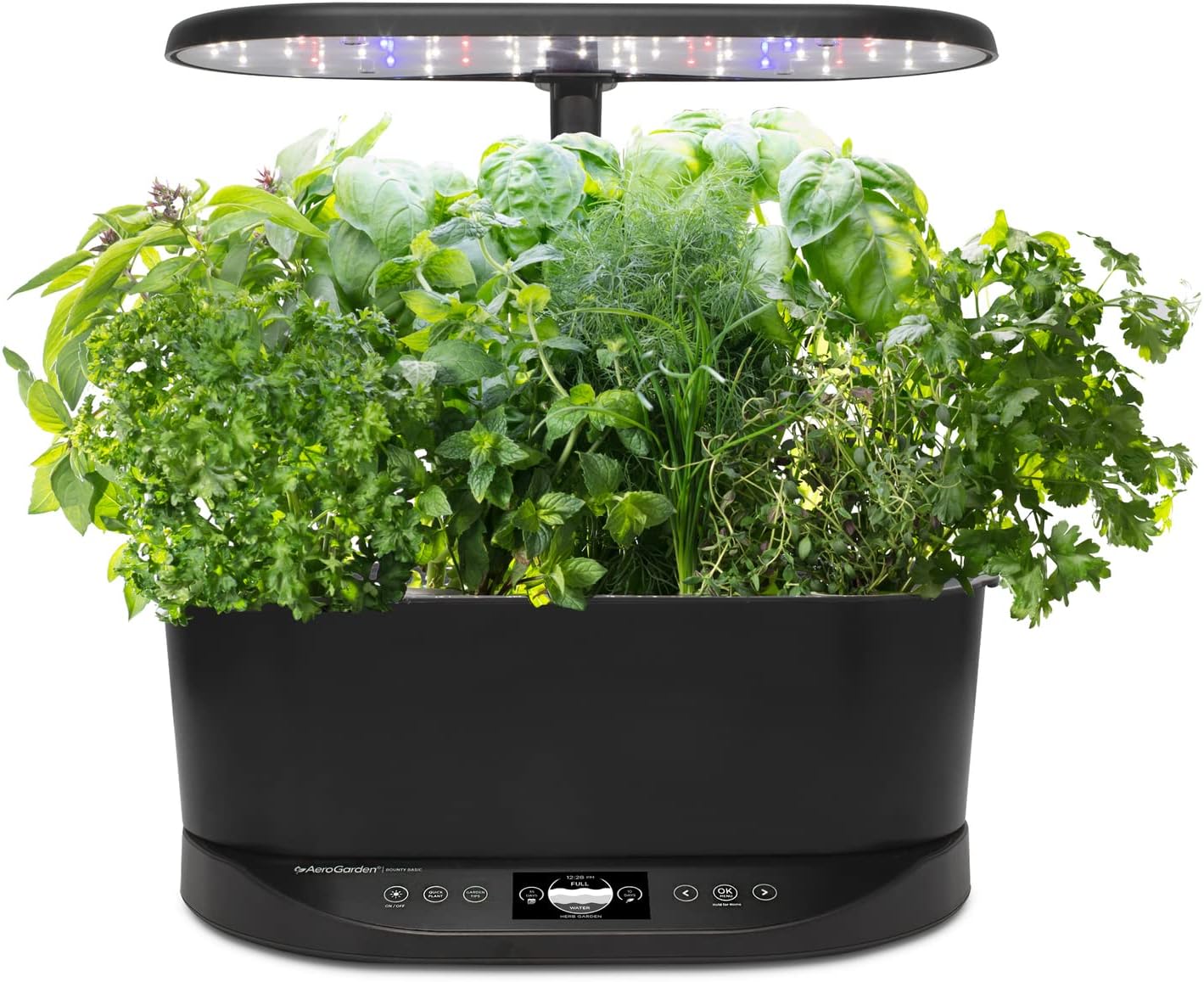 AeroGarden Bounty Basic – Indoor Garden with LED Grow Light, Black – Number One on Amazon Canada